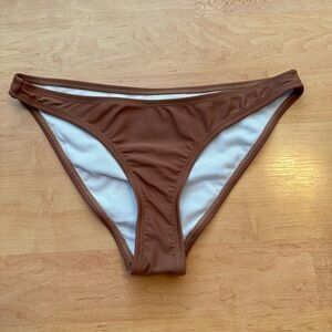 Boutine LA Basic Ally Brown Bikini Bottom Size S